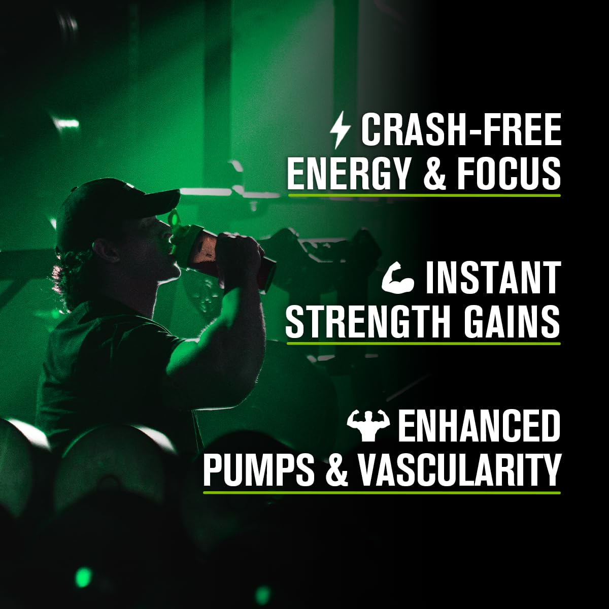 Jacked Factory Nitrosurge Max glass with stirred drink suggesting pre-workout ritual