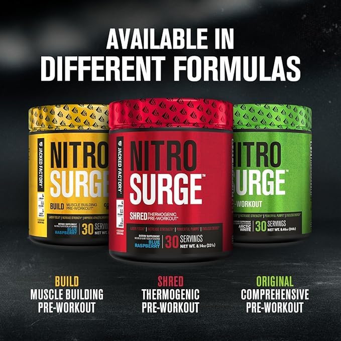 Athlete using Nitrosurge Shred during training for stronger pumps.