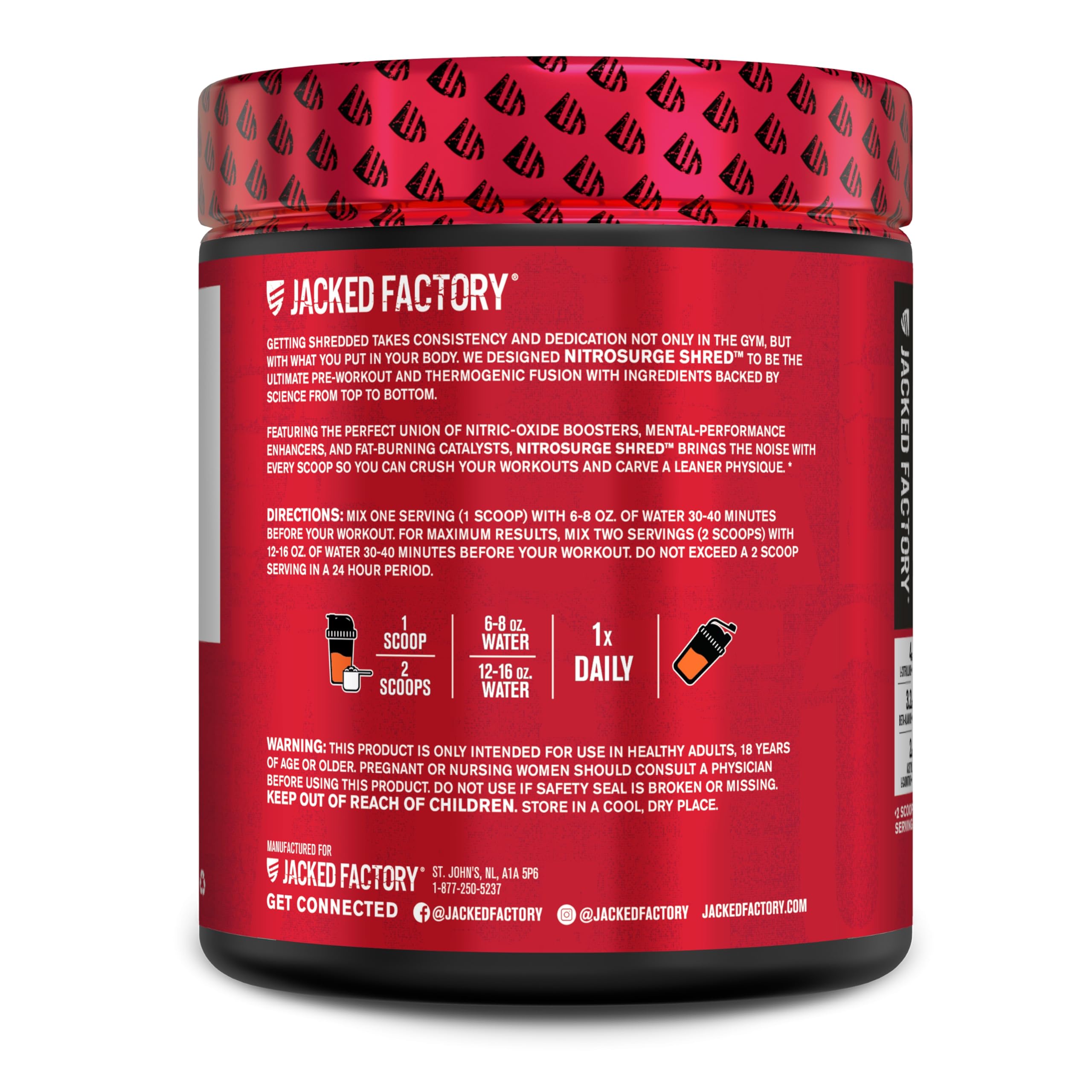 Close-up of nutrition panel indicating zero artificial dyes claim.