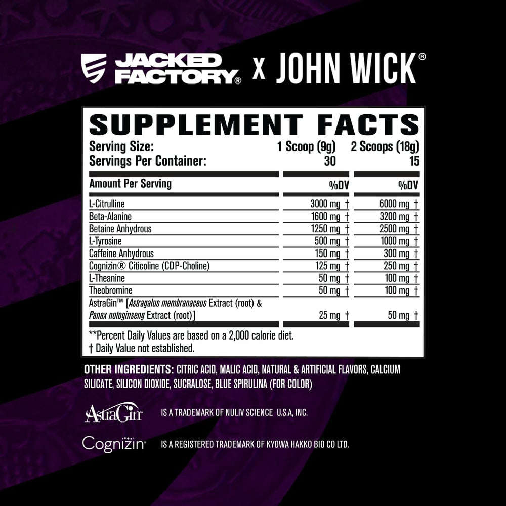 Jacked Factory Nitrosurge Wick pre-workout setup highlights quick blend and flavor