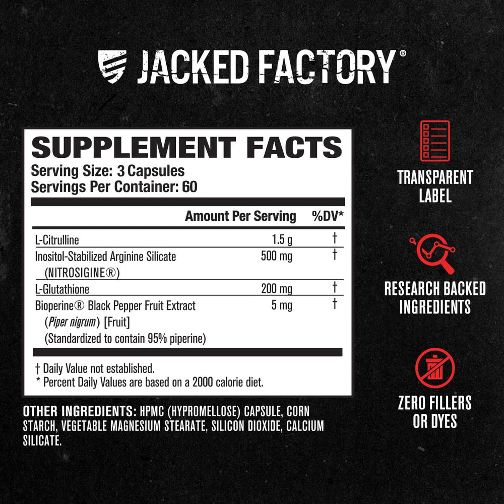 Jacked Factory N.O. XT bottle on gym mat during training setup.