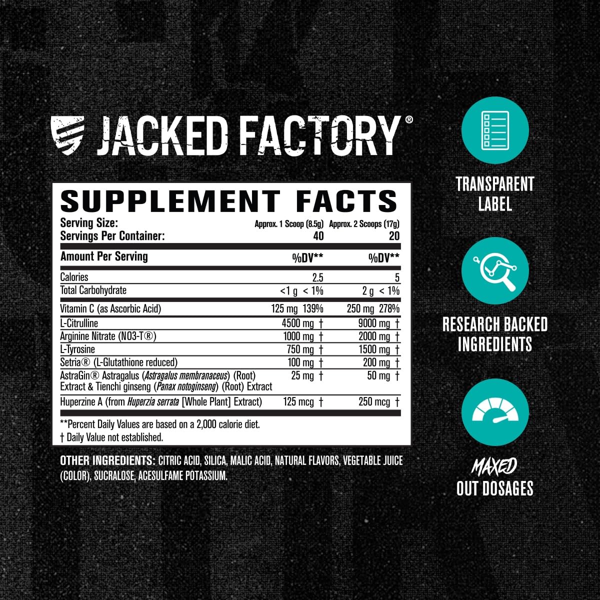 Jacked Factory Pumpsurge Max cherry limeade flavor ready for training