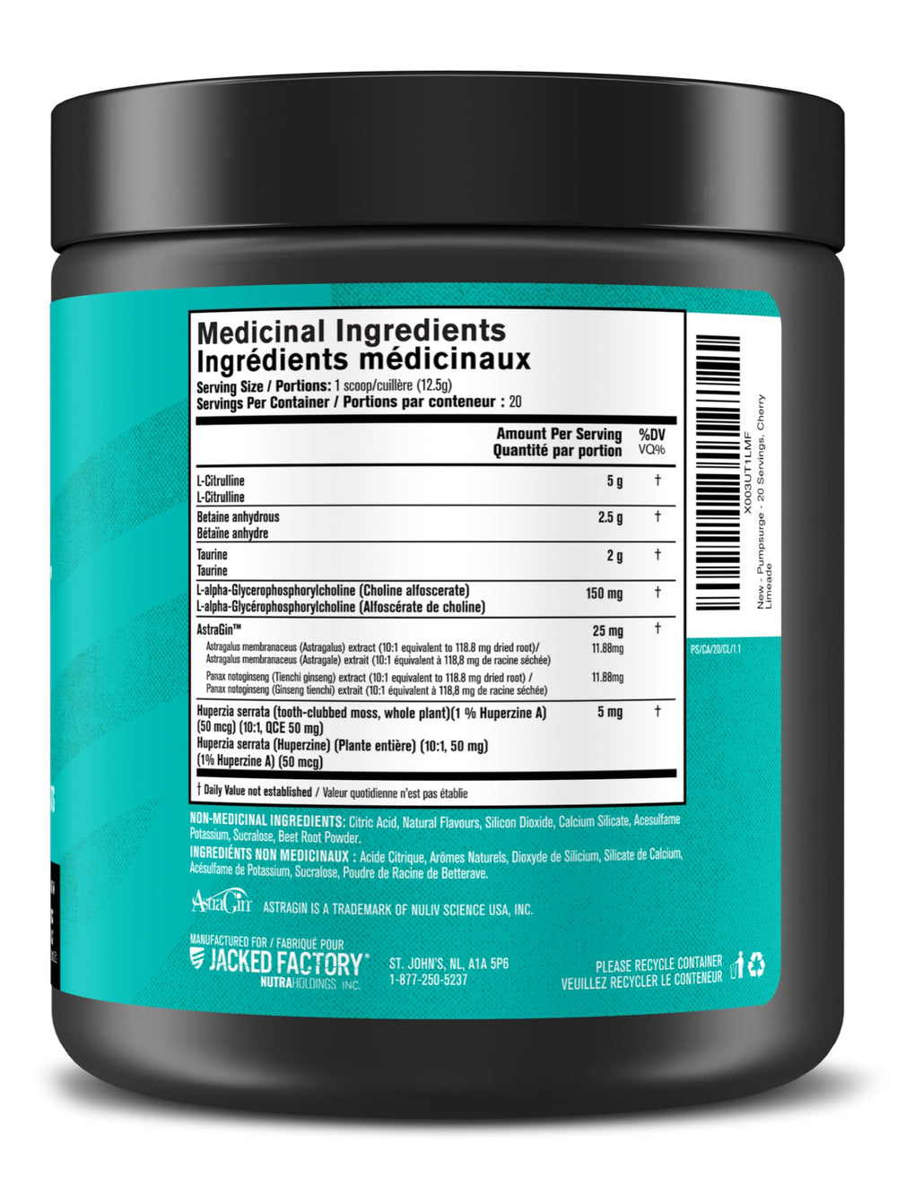 Shaker with Pumpsurge being mixed for a stimulant-free pre-workout ritual