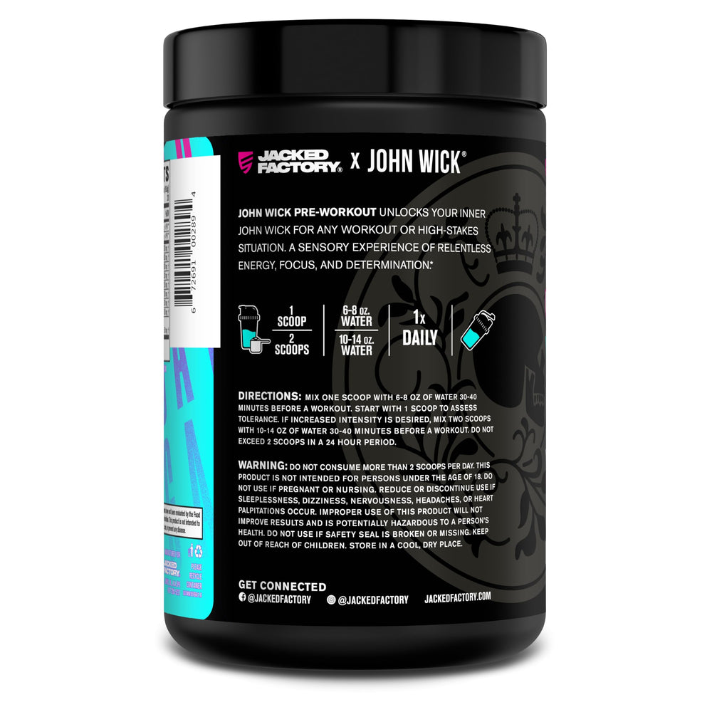 Jacked Factory Wick Mode unboxing packaging image highlighting premium pre-workout design.
