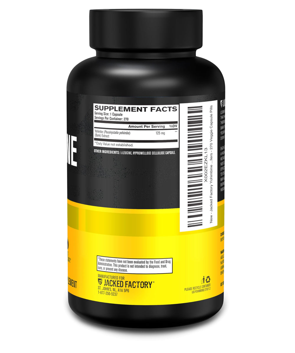Jacked Factory Yohimbine usage scene suggesting energetic workouts.