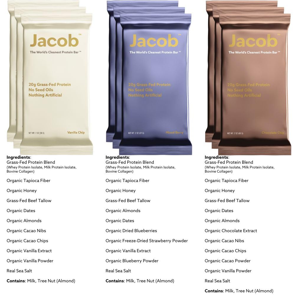 Jacob Bar berry flavor bar with vibrant color and clean profile.