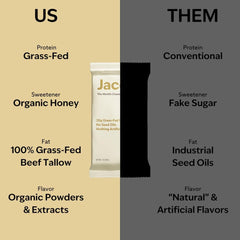 Jacob Vanilla Bar ingredients list emphasizes no seed oils or artificial additives.