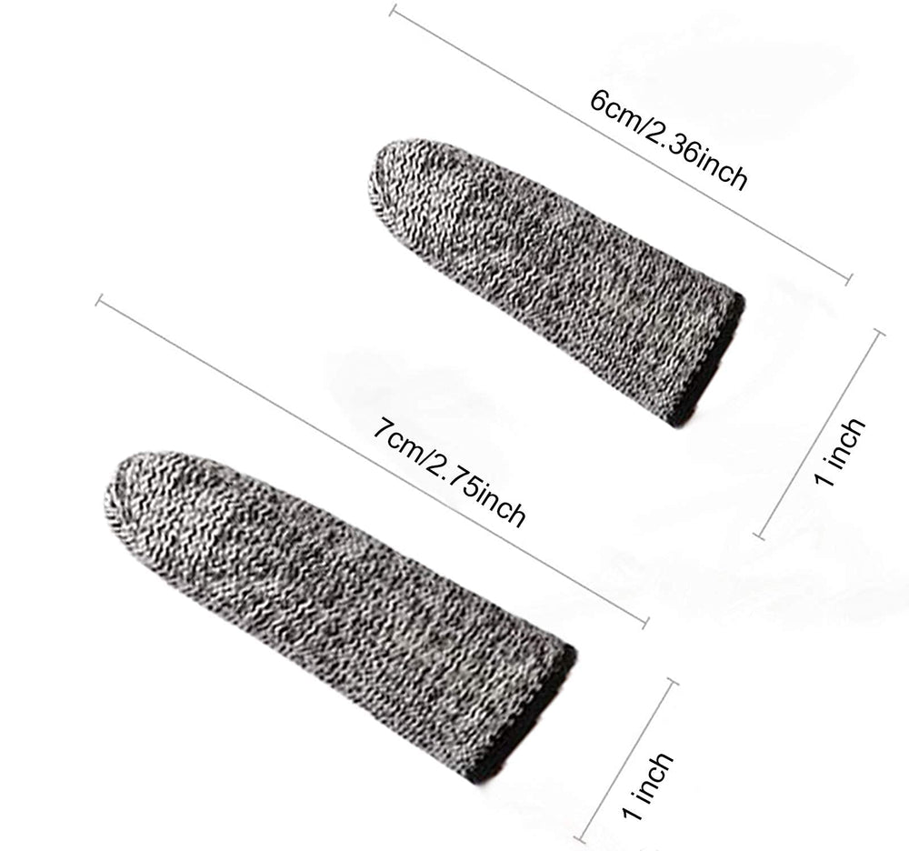 JADE KIT finger cots for kitchen use showing non-slip grip.
