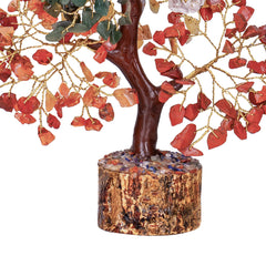 JAGASY Crystals carnelian stone glow supporting creative energy during study or work