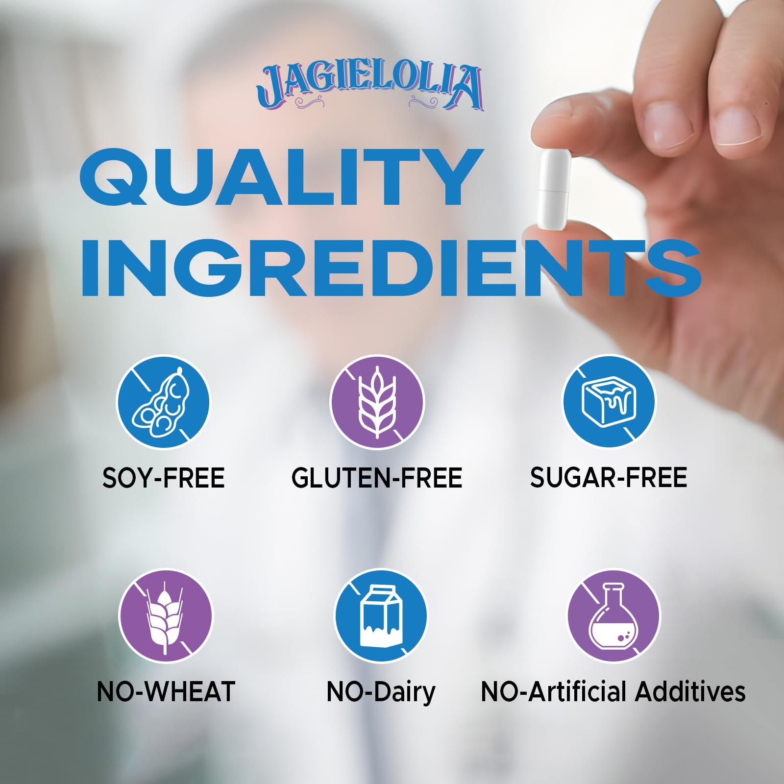 Jagielolia Detox lifestyle shot with plants communicates a natural, holistic wellness vibe for daily balance.