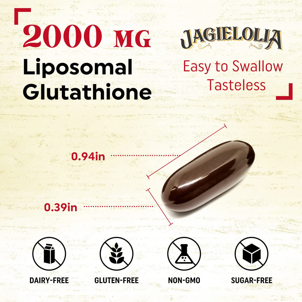 Jagielolia Liposomal Glutathione 2000mg lifestyle scene ideal for wellness routine
