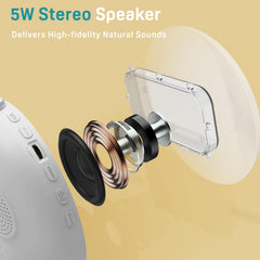 JALL sunrise timer interface illustrating adjustable wake duration.