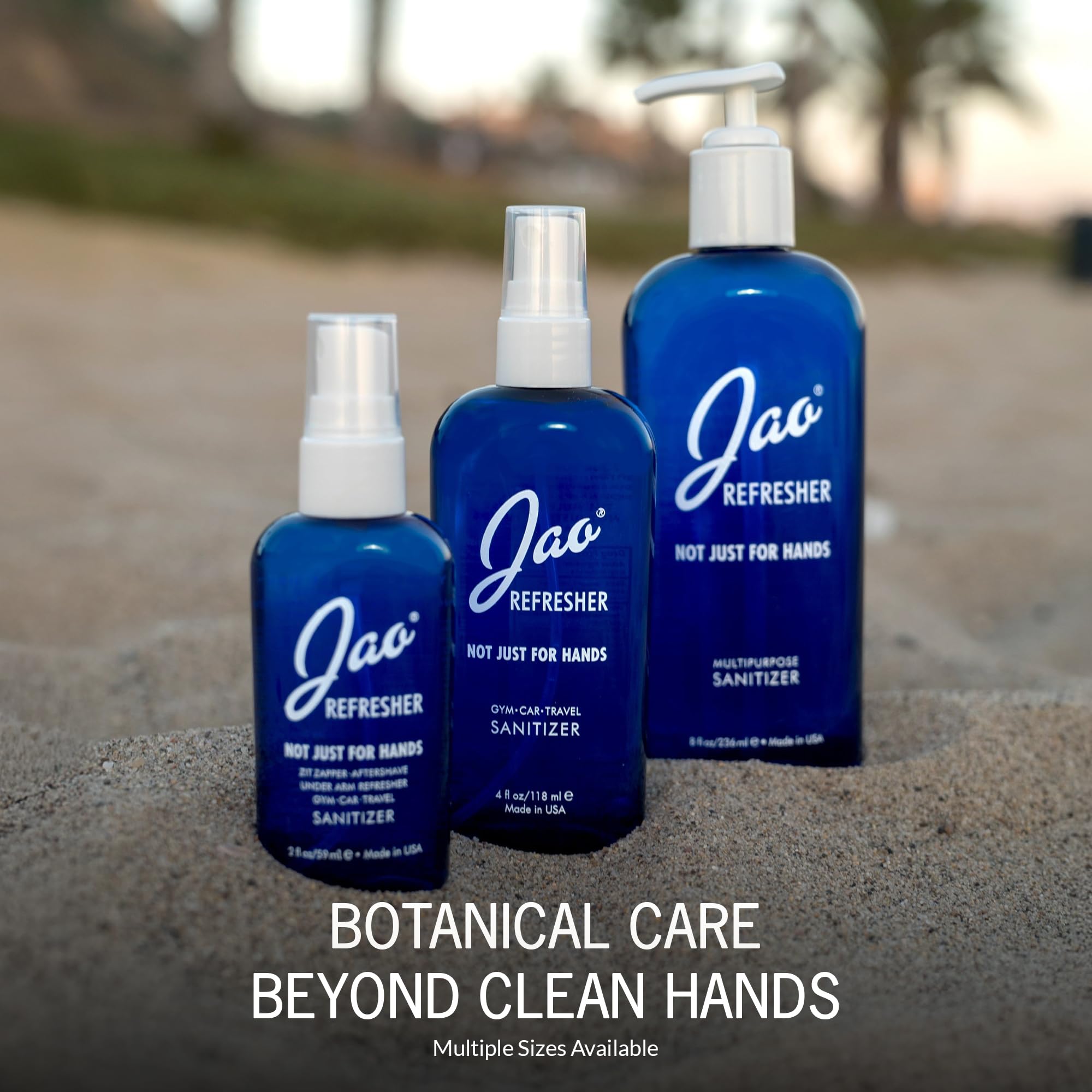Jao Refresher makeup-brush-cleaner helps keep tools hygienic between uses