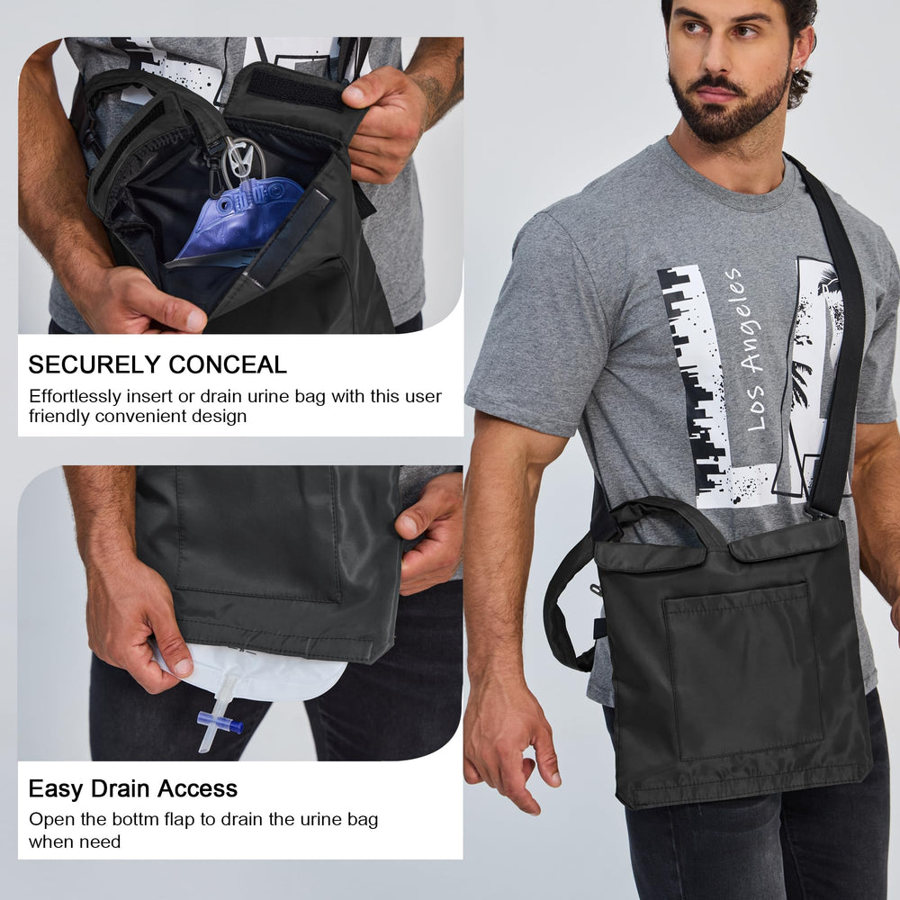 JARCEEVAN bag holder with adjustable strap for versatile, discreet carrying