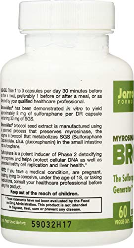 Bottle pouring capsules showing easy daily use of Brocco Max