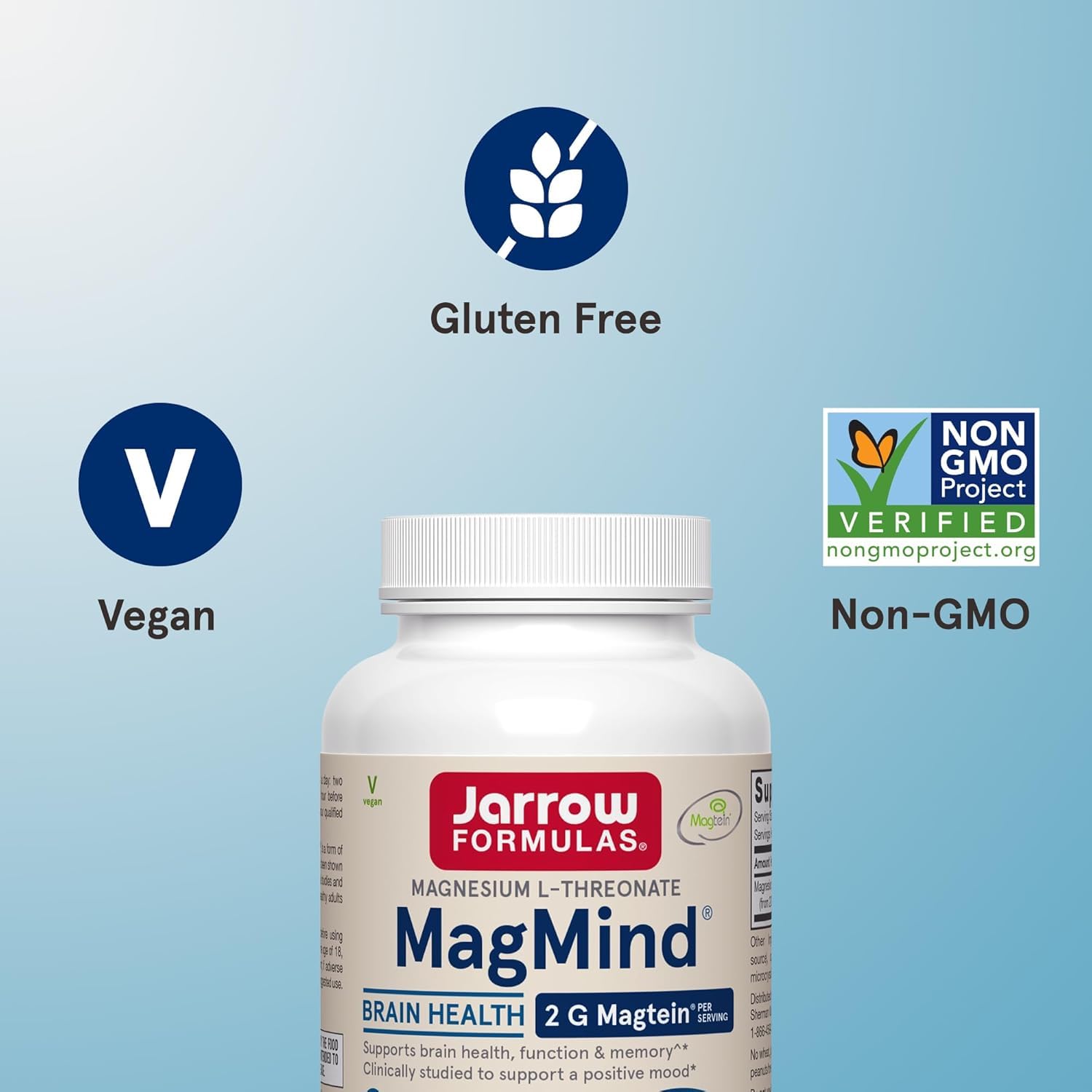 Box packaging of MagMind on a clean shelf for easy purchase