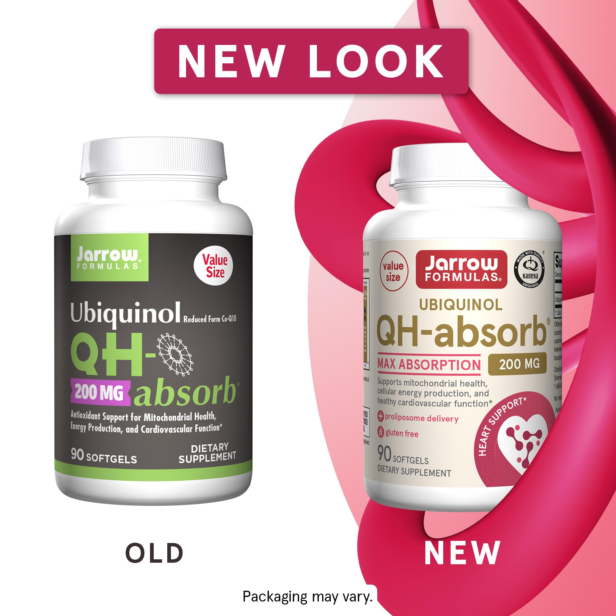 Jarrow Formulas ubiquinol capsule shows enhanced absorption.