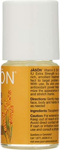 Jason Vitamina E: rutina diaria de cuidado piel con aceite