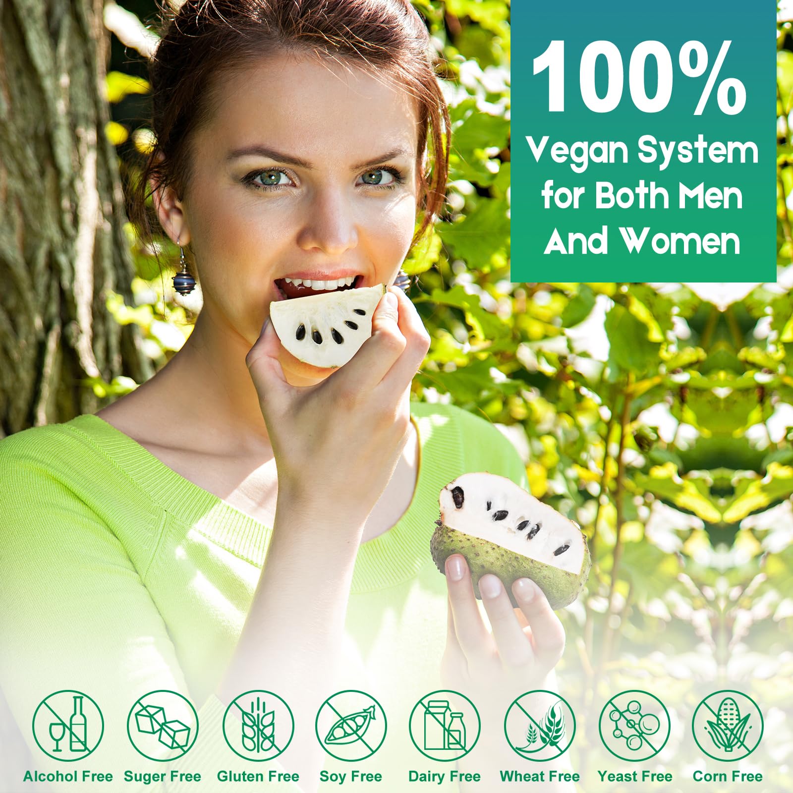 Javeriah vegan label indicates a plant-based, allergen-conscious formula