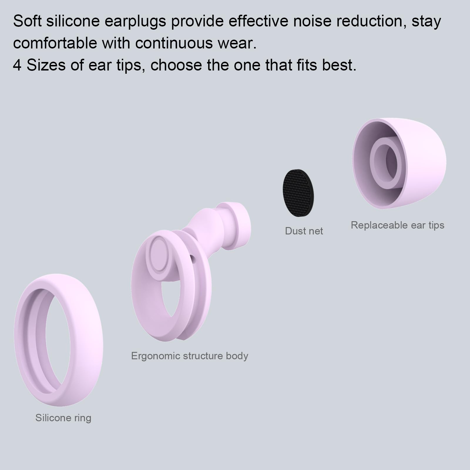 Jayine ear plugs suited for concerts to protect ears while enjoying music.