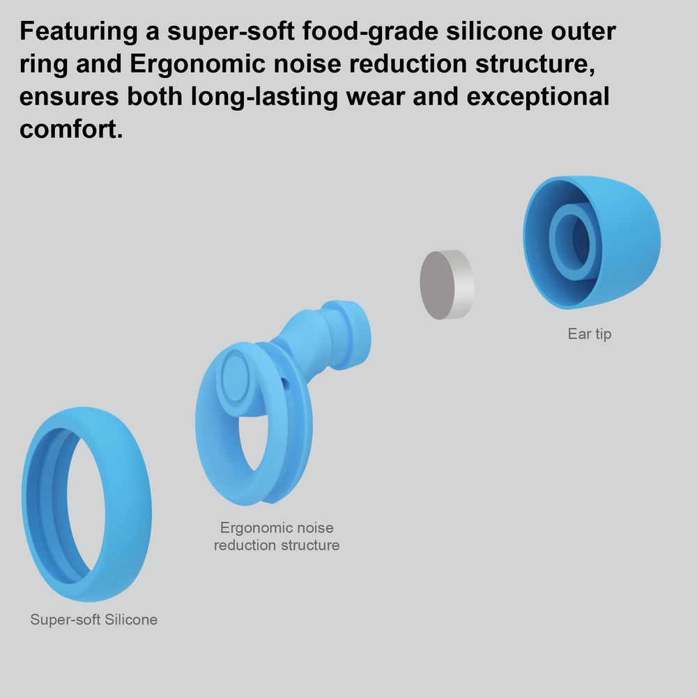 Jayine Ear Plugs used at concerts to reduce loud noise while staying aware.