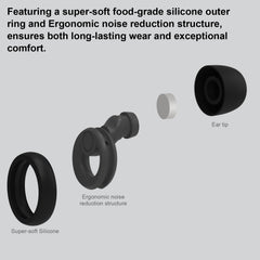 Jayine Ear Plugs are perfect for sleep, concerts, work, and study