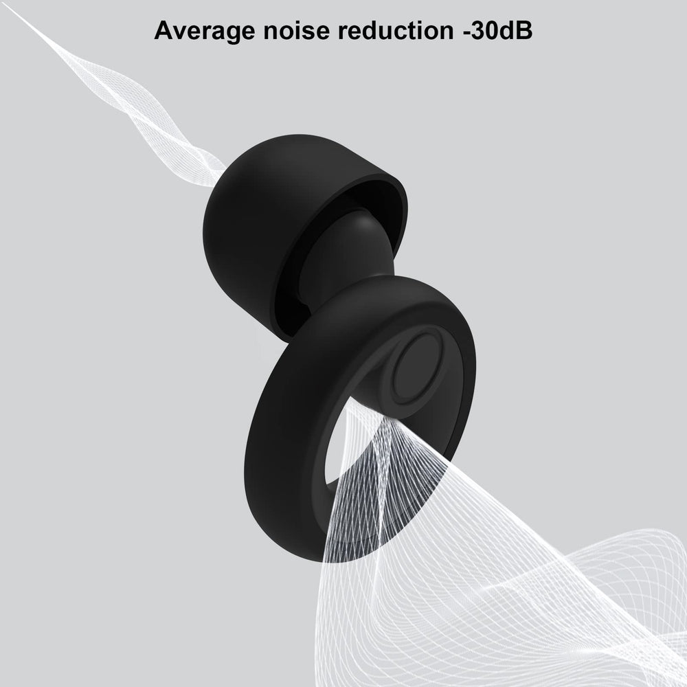 Jayine Ear Plugs durable plastic profile supports shape and comfort