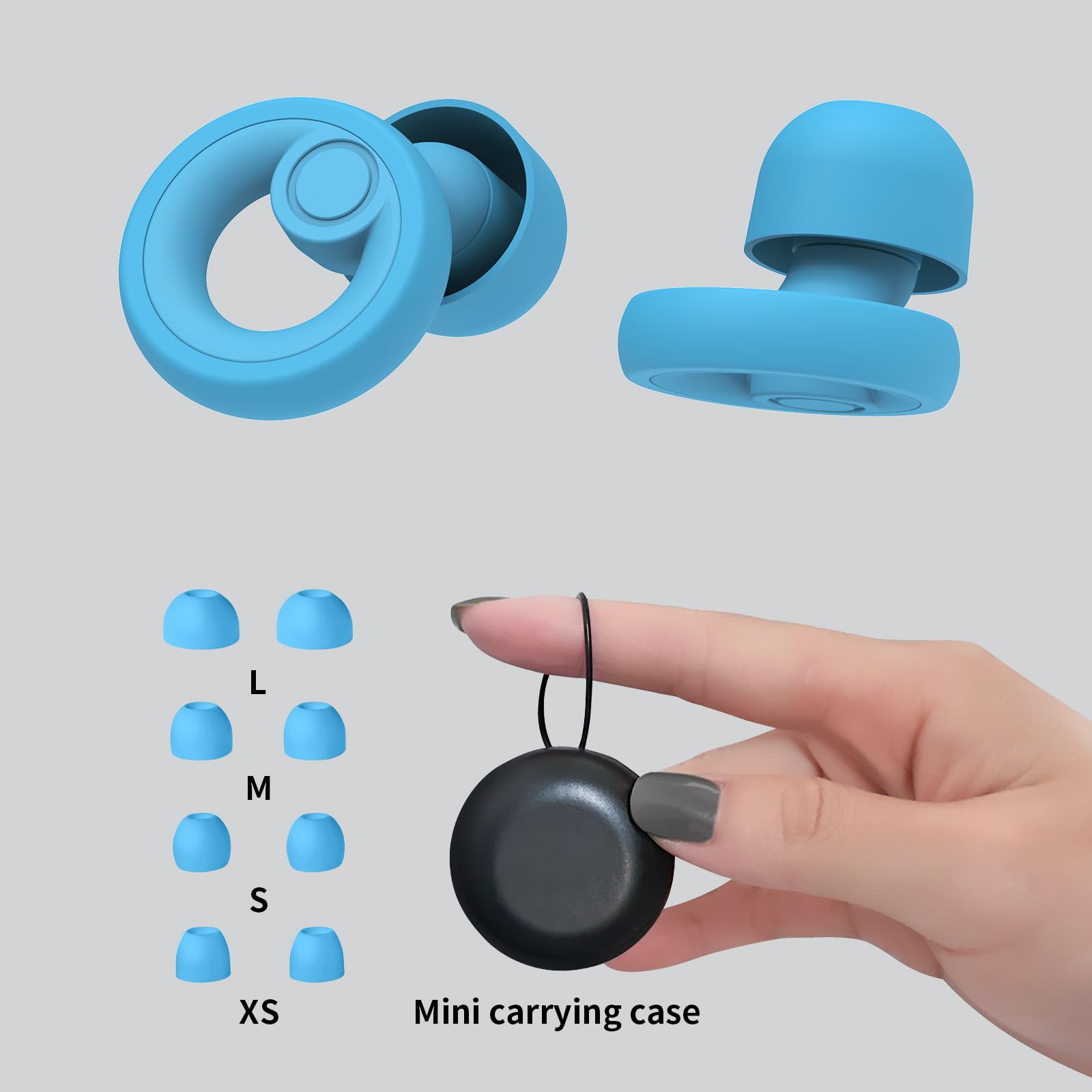 Jayine Ear Plugs ideal for sleep and quiet focus in noisy environments.