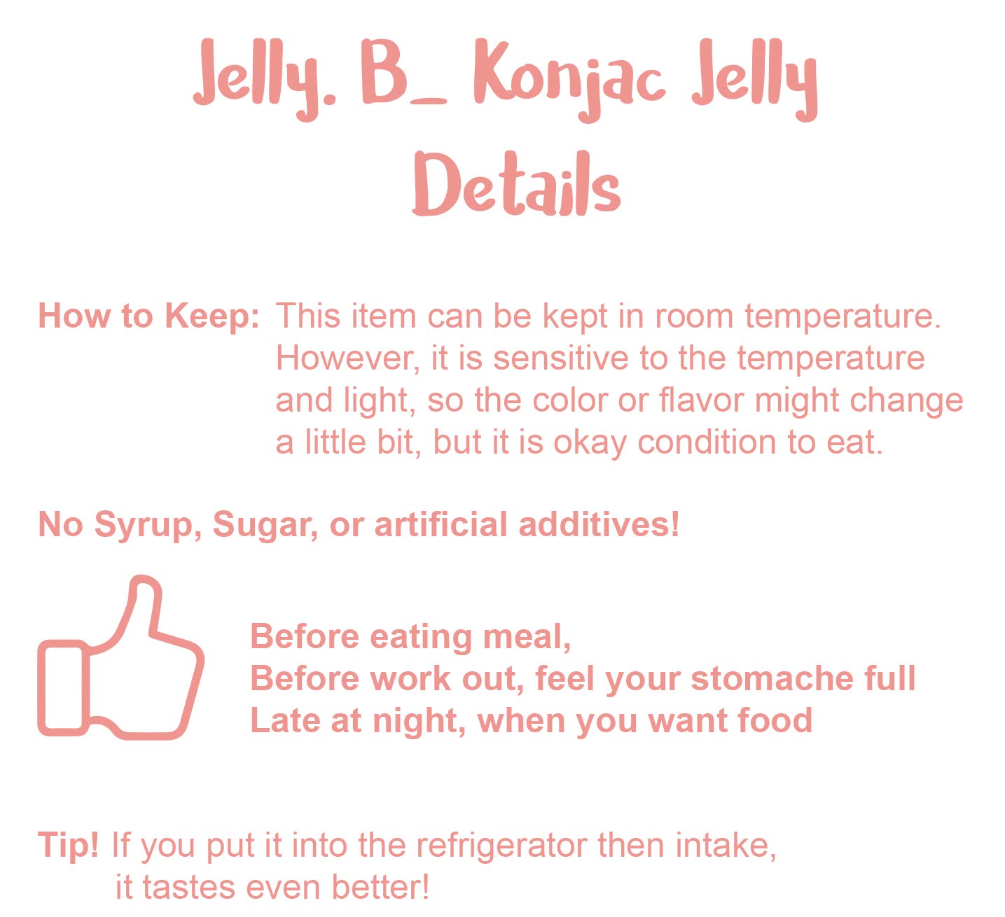 Jayone Jelly.B convenient single-serve packaging for travel and gym bags.