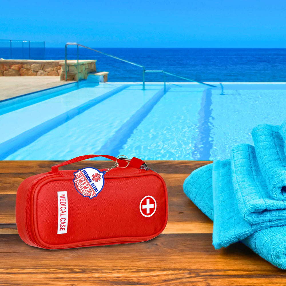 Jayour EpiPen case emergency kit essential for allergy or travel care
