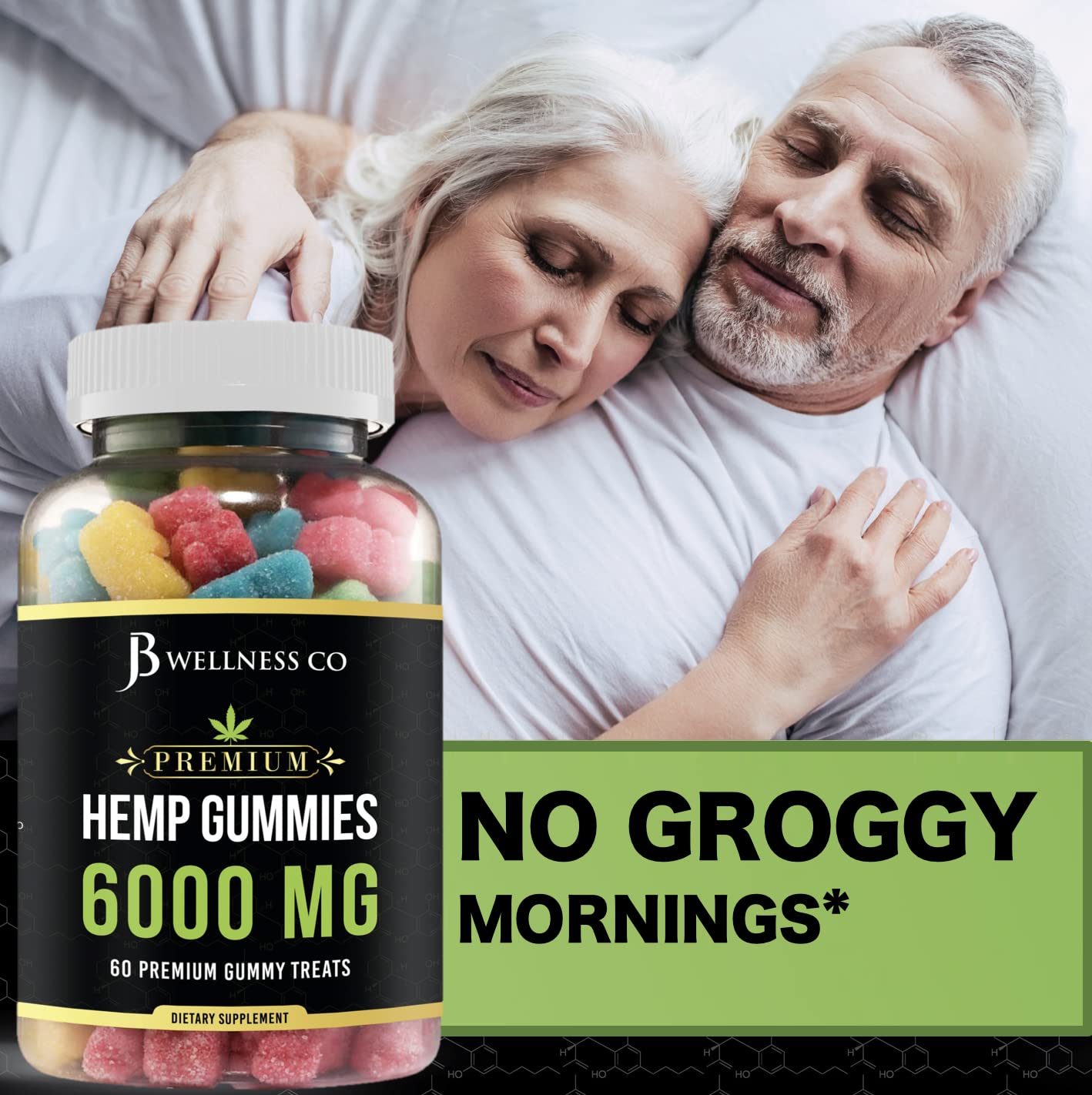 JB Wellness Co hemp gummies ingredient panel for informed daily choices