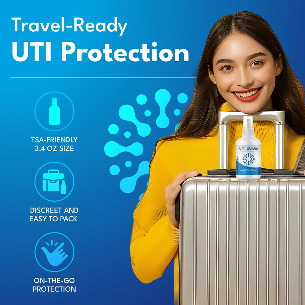JBOLT Labs UTI Guard packaging with clinical nurse branding