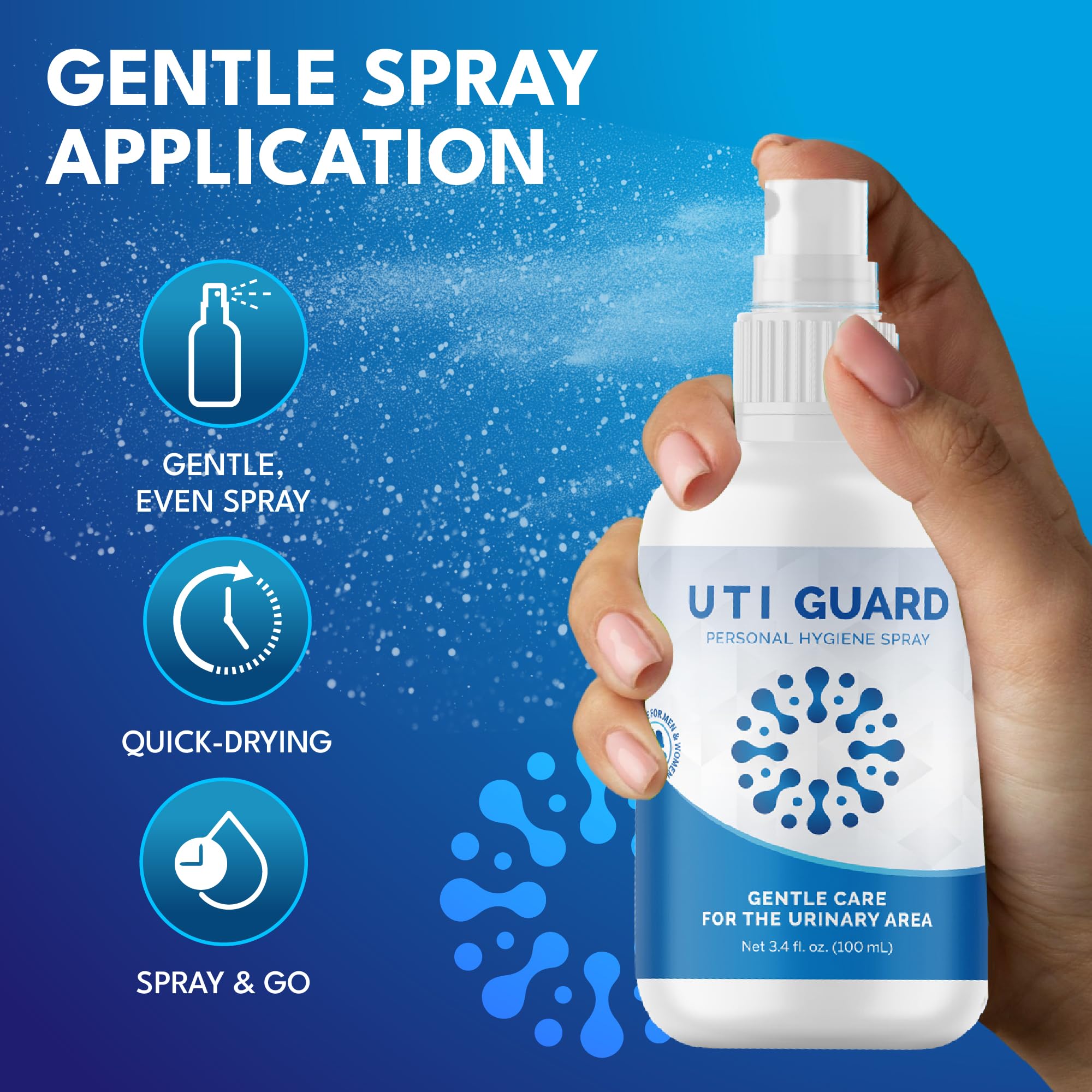 JBOLT Labs UTI Guard fragrance-free label suitable for sensitive skin