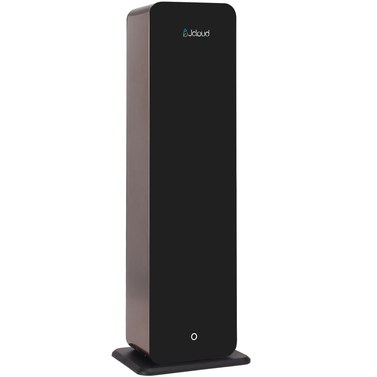 JCLOUD Upgrade Floor-Standing Diffuser front view shows sleek black elegance.