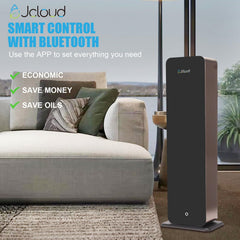 JCLOUD Wall-mount option offers flexible placement in various spaces.