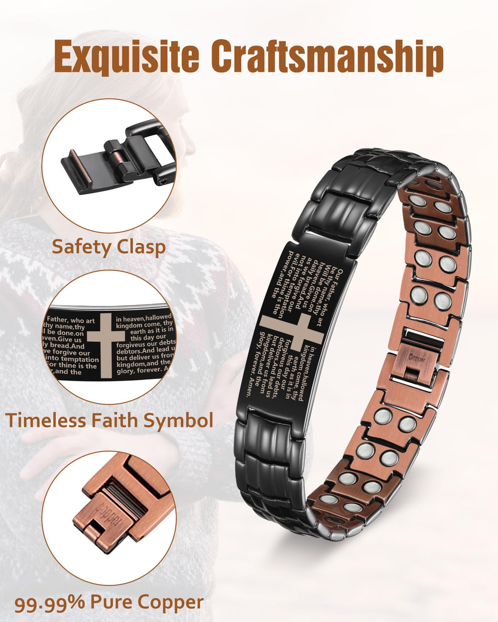 Jecanori 4000-gauss magnets close-up highlight strong magnetic core.