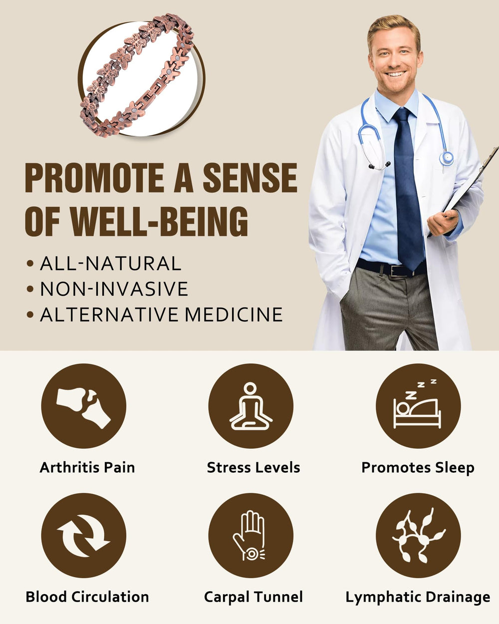 Adjustable length with extension option for a precise fit on the wrist