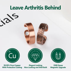 Adjustable open design of the Jecanori ring for a comfortable fit.