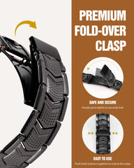 Jecanori copper bracelet fold-over clasp for secure comfortable wear