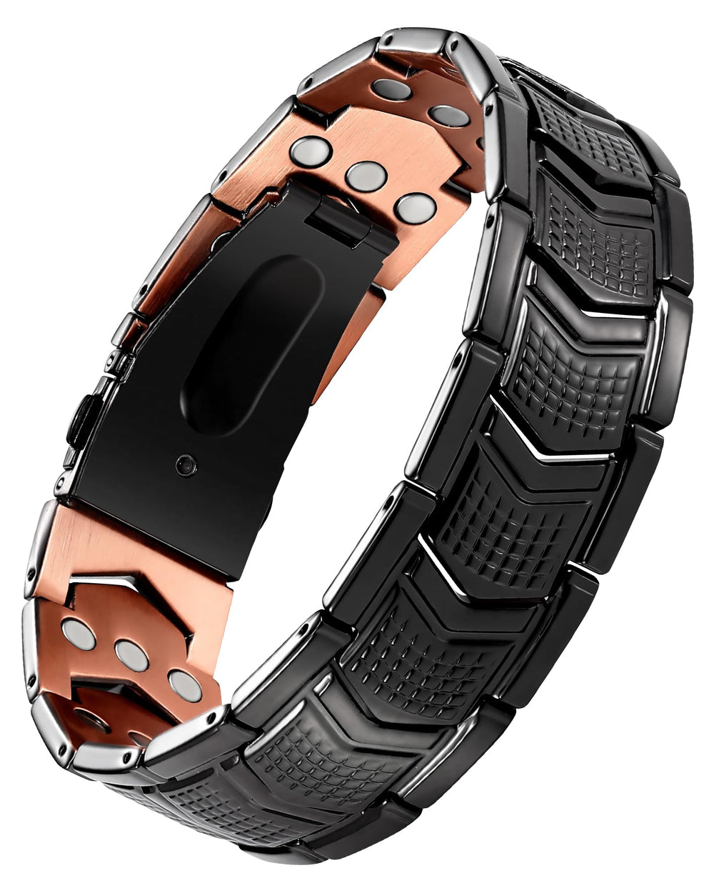 Jecanori copper bracelet for men with ancient Roman design for timeless style