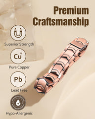 Jecanori glossy shield design bracelet reflecting light