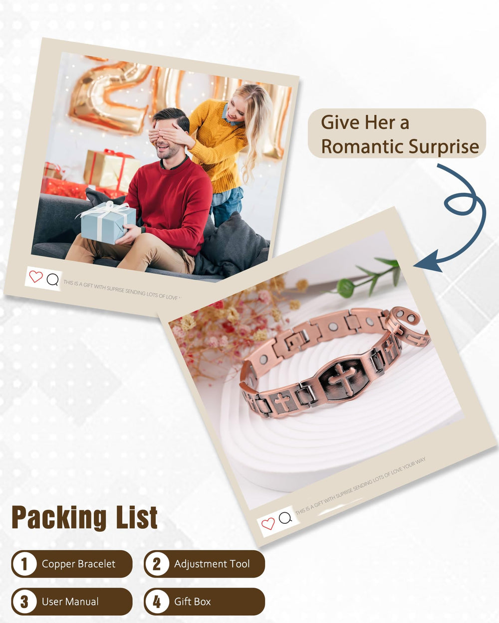 Jecanori gift-ready packaging ideal for birthdays or anniversaries.