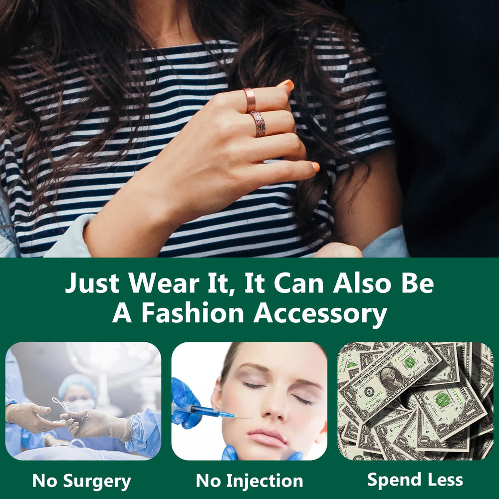 Hypoallergenic copper ring from Jecanori, lead and nickel-free.