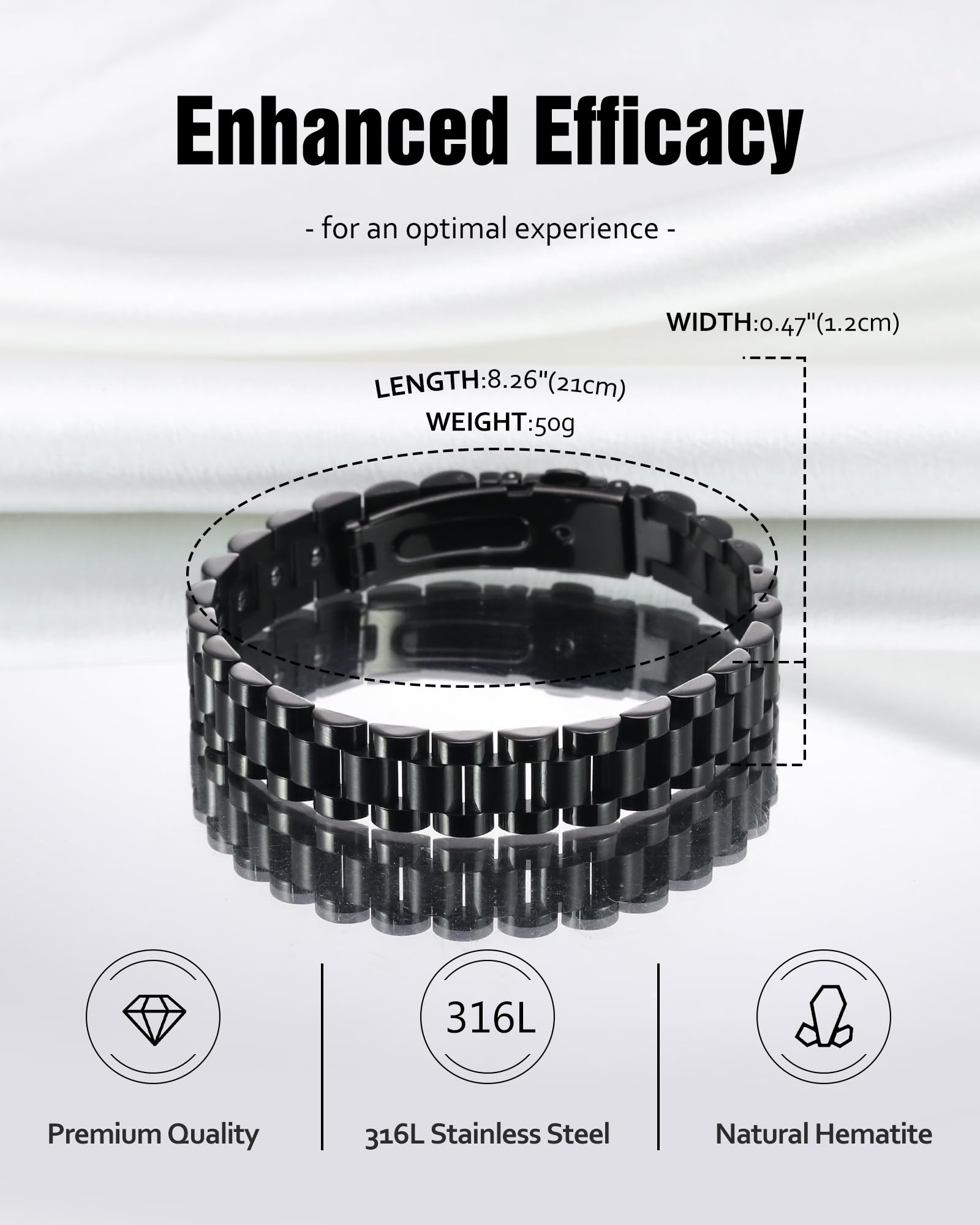 Jecanori hypoallergenic nickel-free design for sensitive skin and clean metal finish