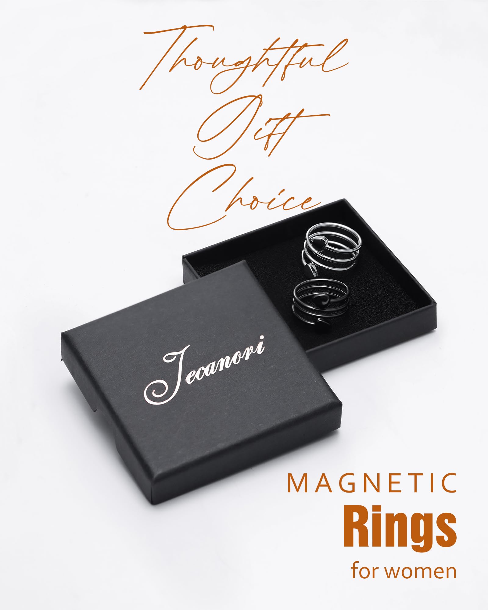 Jecanori heart-design ring worn with watch pairs well for daily style and health-conscious flair
