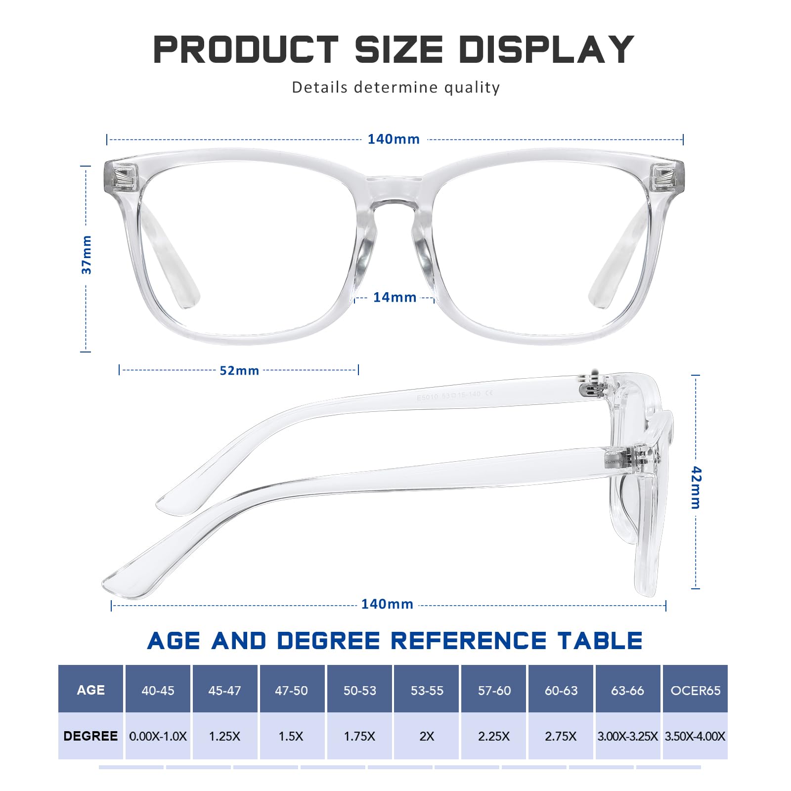 Gafas Jectieey lectura ligeras y cómodas para largas sesiones.