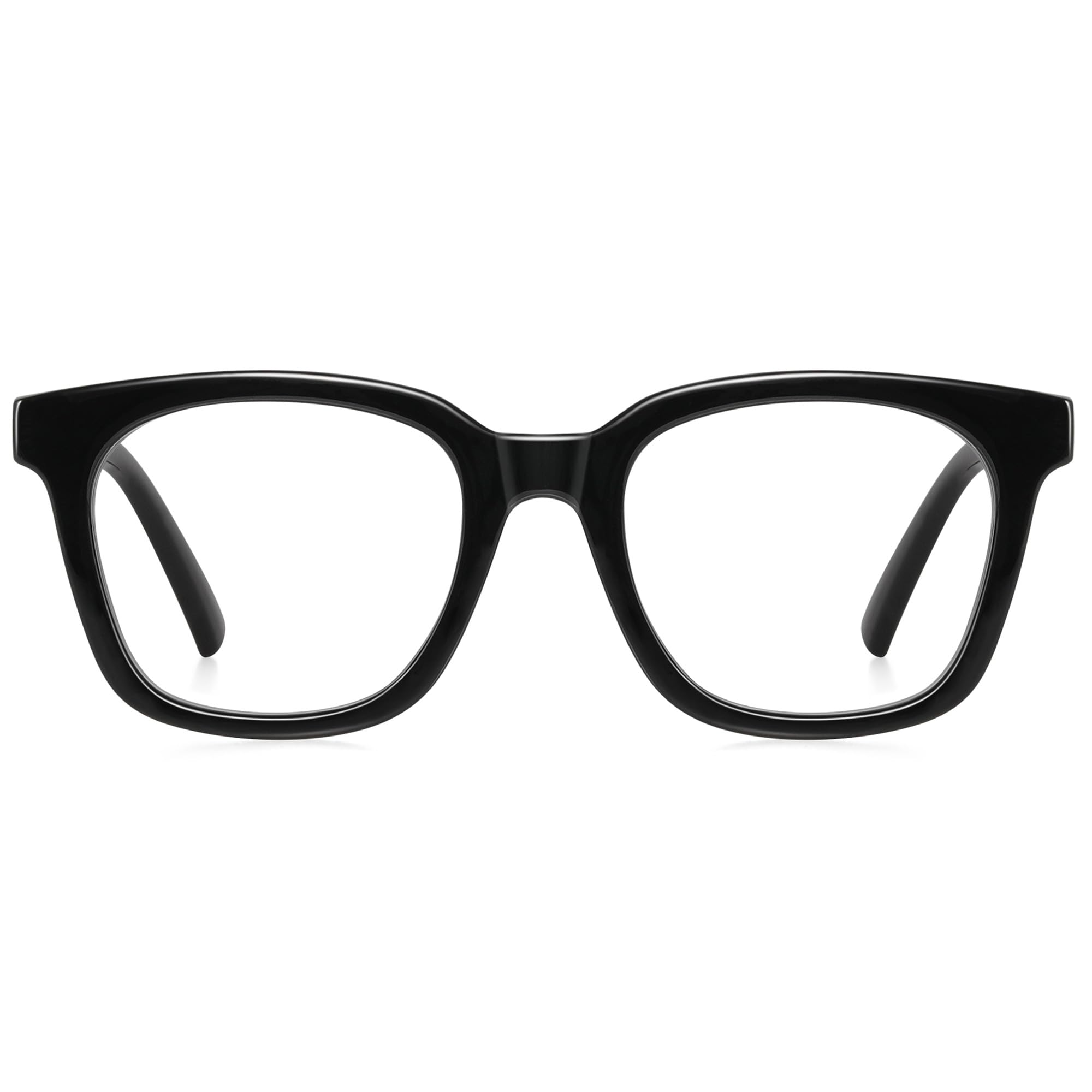 Lentes Jectieey luz azul oversize negro para uso diario y menor fatiga ocular.