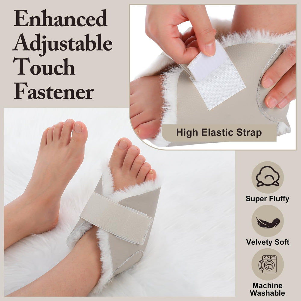 Jeere foot protection pad worn to protect heels during rest
