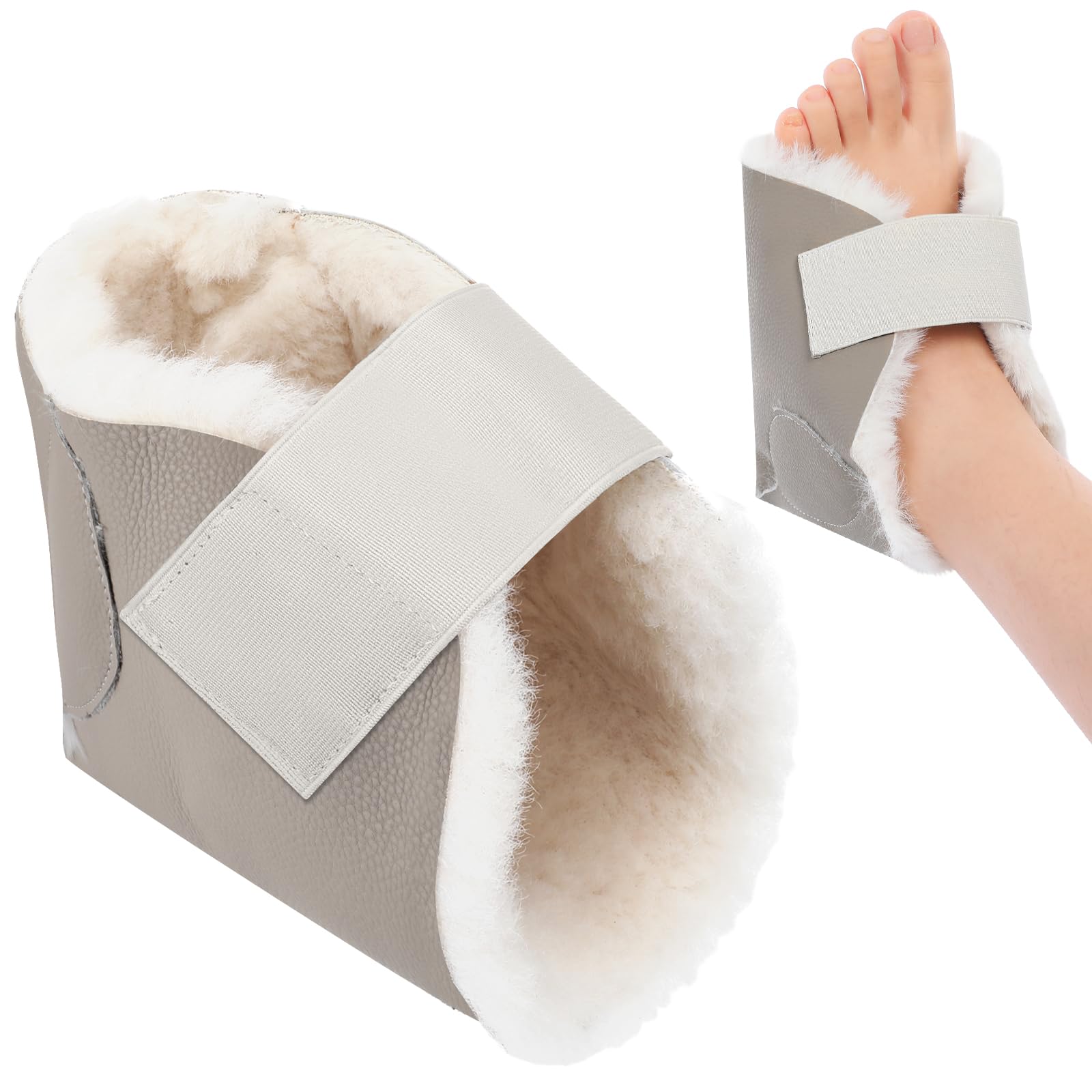 Jeere heel protector in light khaki package for easy daily use