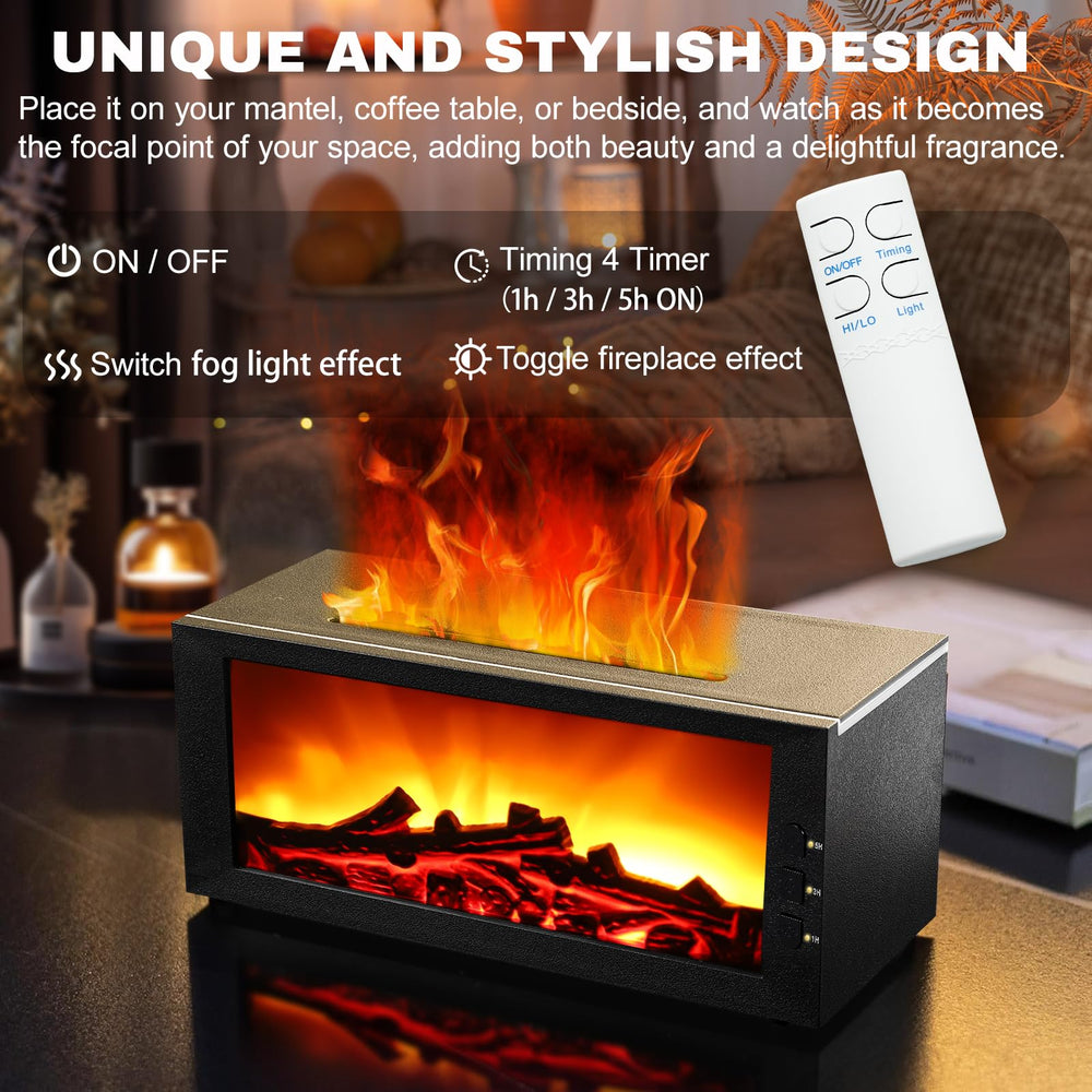 Jefuzh ultrasonic diffuser 300ml tank supports long lasting aromatherapy sessions